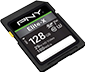 pny 128gb elite-x memory card for canon rebel t7i