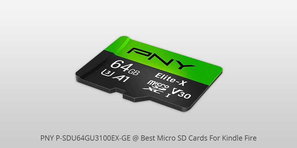 pny p-sdu64gu3100ex-ge micro sd card for kindle fire