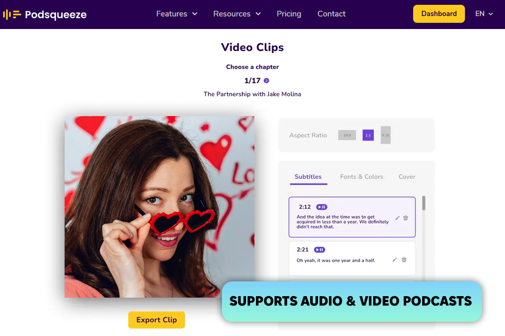 podsqueeze interface