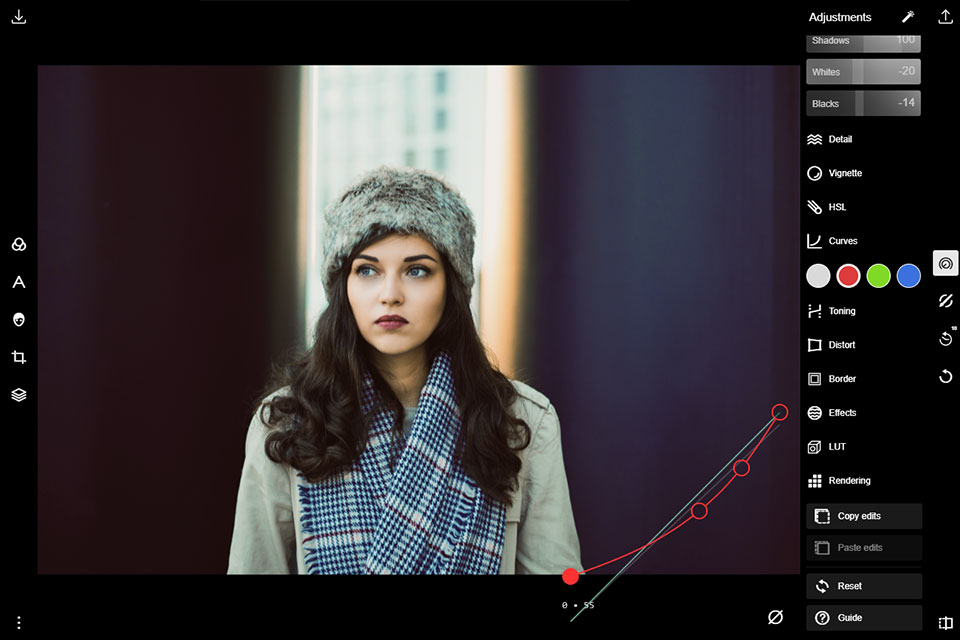 polarr on1 photo raw alternative interface
