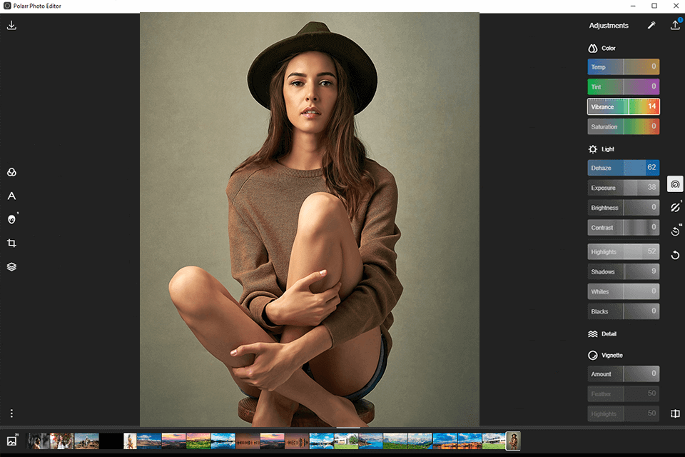 Polarr Pro تطبيقات لواجهة windows 10