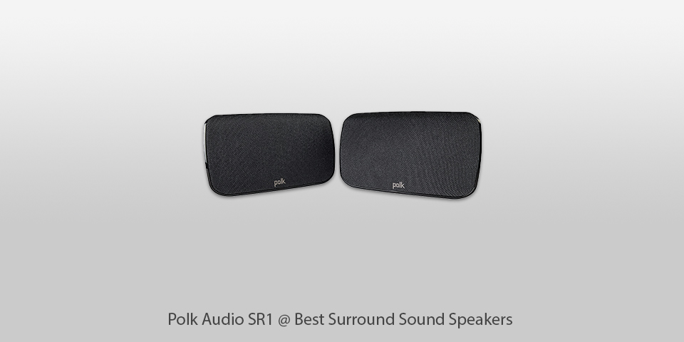 polk audio sr1 surround sound speakers