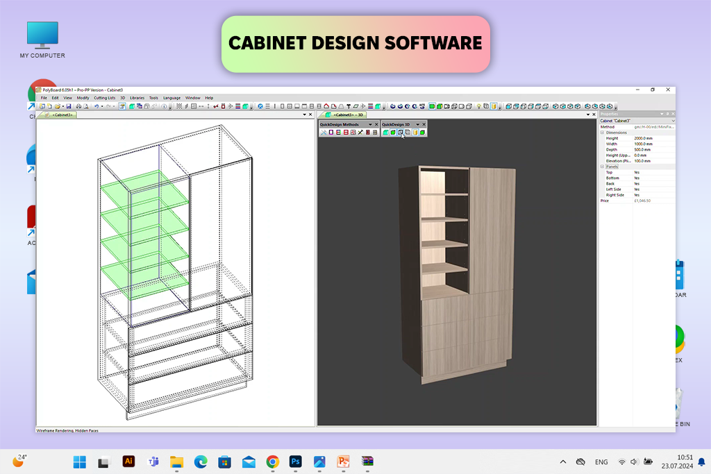 polyboard furniture design software