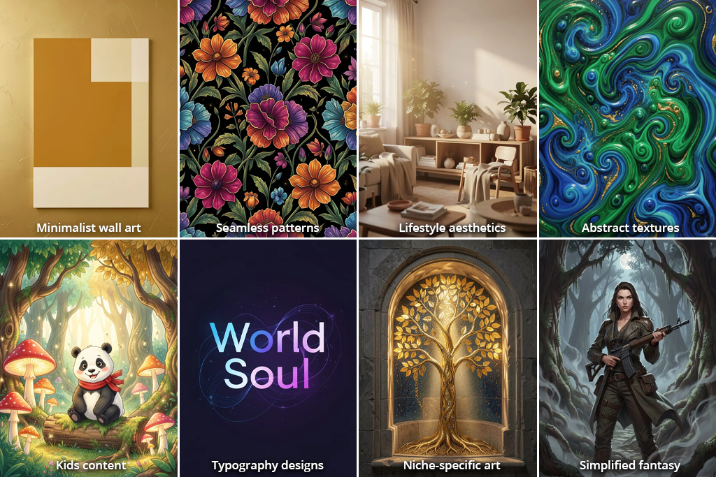 popular ai art niches
