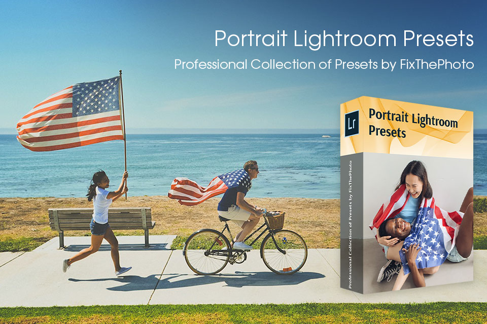 portrait presets by fixthephoto 4th of july picture ideas
