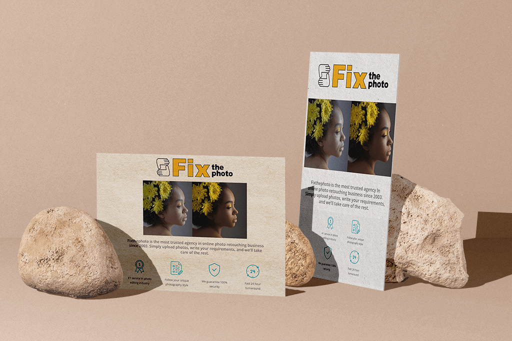 portrait vs landscape flyer sizes