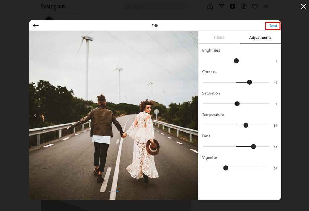 post multiple pictures in instagram editing