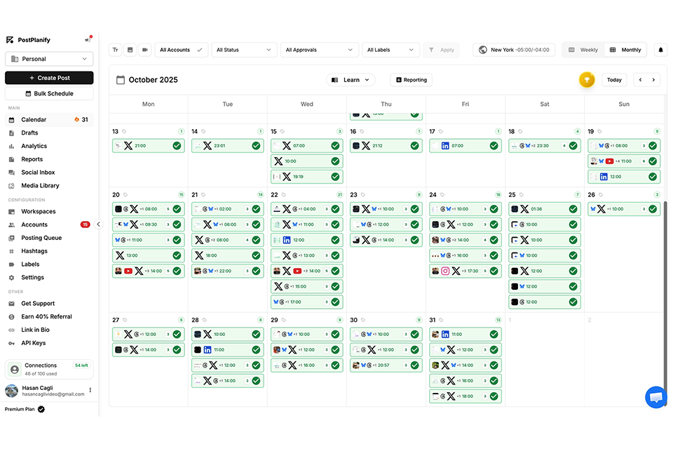 postplanify free social media scheduling tool
