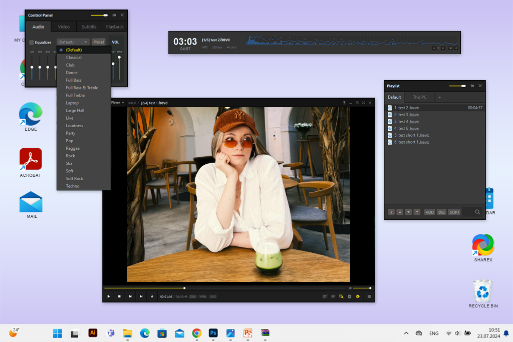 potplayer hevc player