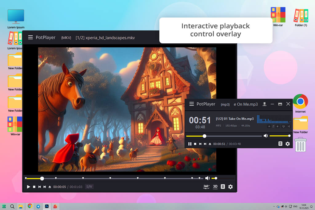 potplayer swf player