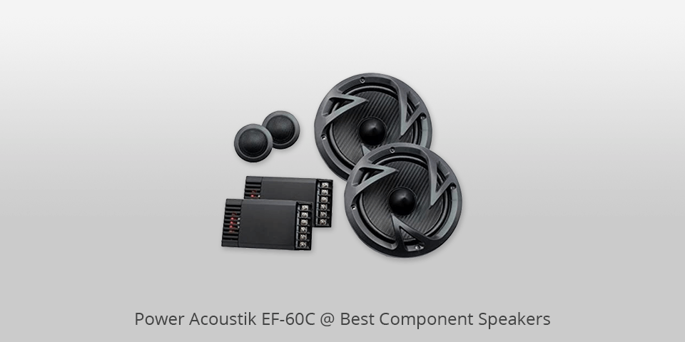 power acoustik ef-60c component speakers