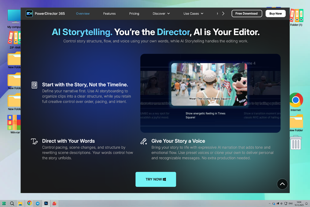 powerdirector video quality enhancer