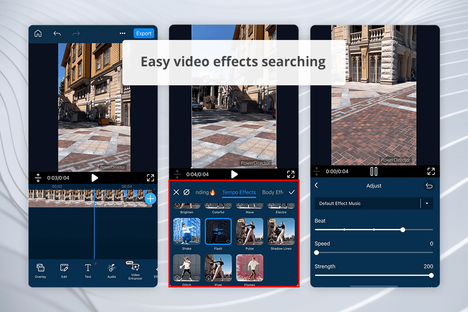 powerdirector visual effects app