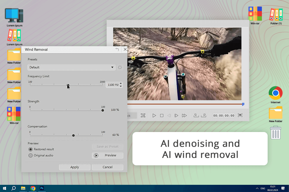 powerdirector video stabilization software