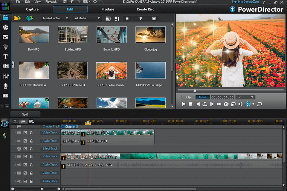 powerdirector videostudio pro alternative interface