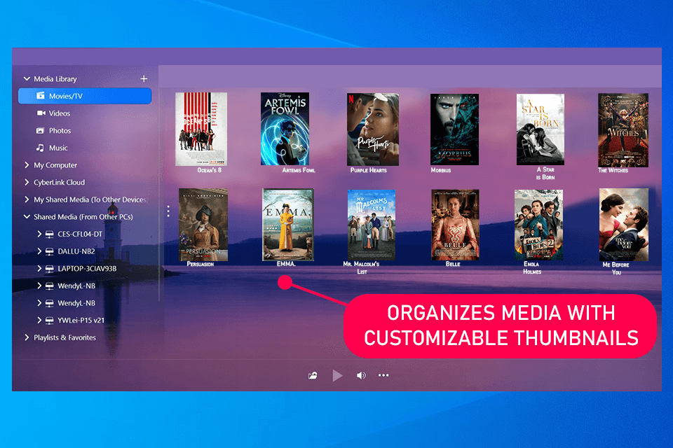 powerdvd 17 interface
