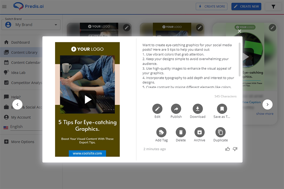 predis best Instagram marketing tools for rapid growth
