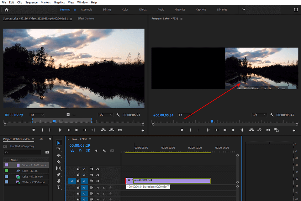 بريمير برو نصائح التحرير المحاصيل