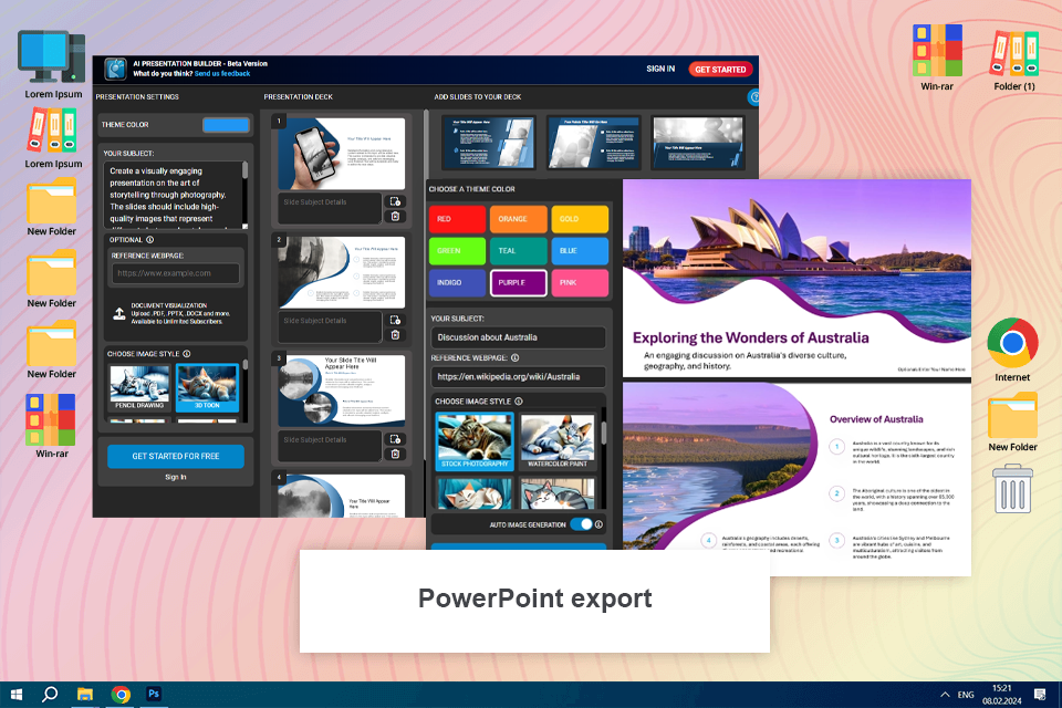 presentermedia ai presentation maker