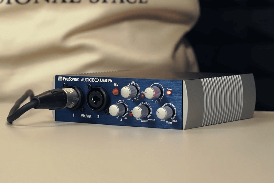 presonus audiobox usb 96 audio interface for sonar