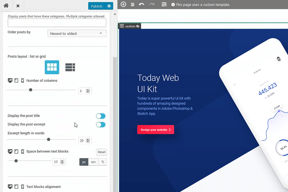 press customizr wordpress themes nimble page builder