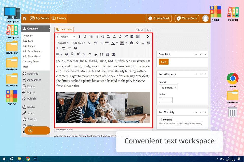 pressbooks book design software