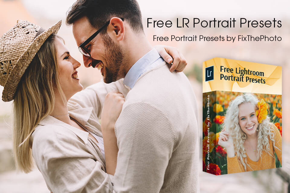 free lightroom pretty presets portrait collection by fixthephoto