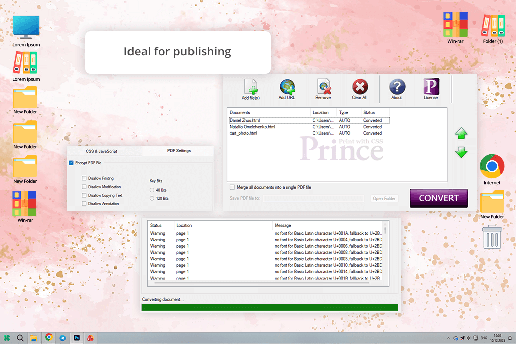 princexml html to pdf converter