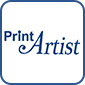 print artist logo