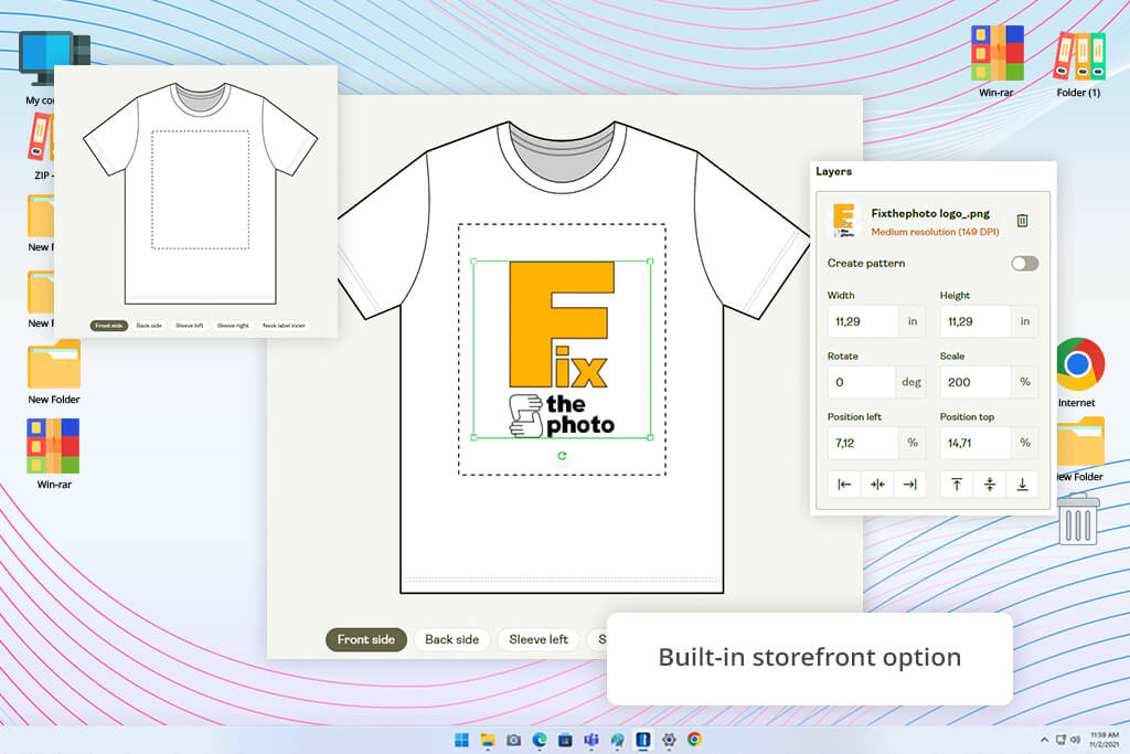 printify interface