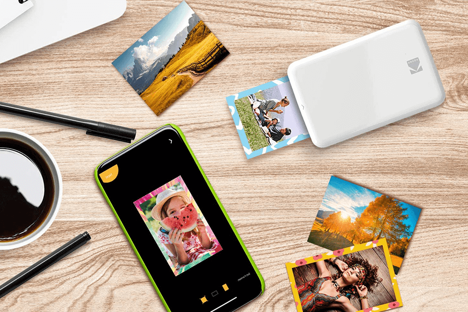 printing methods of portable photo printers
