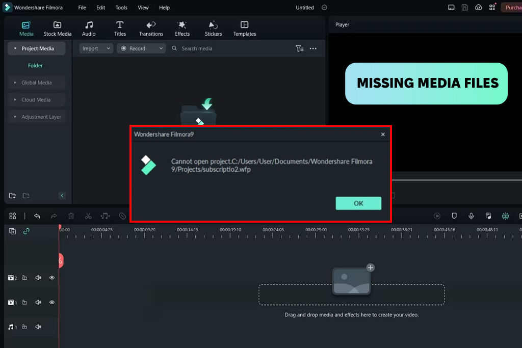 problems when exporting wfp to mp4
