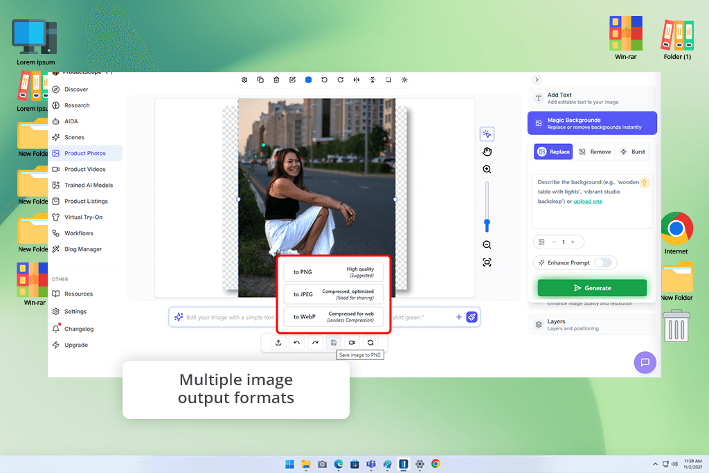 productscope ai free background removal software