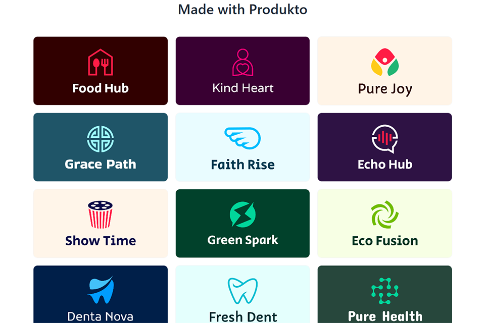 produkto io ai logo generator