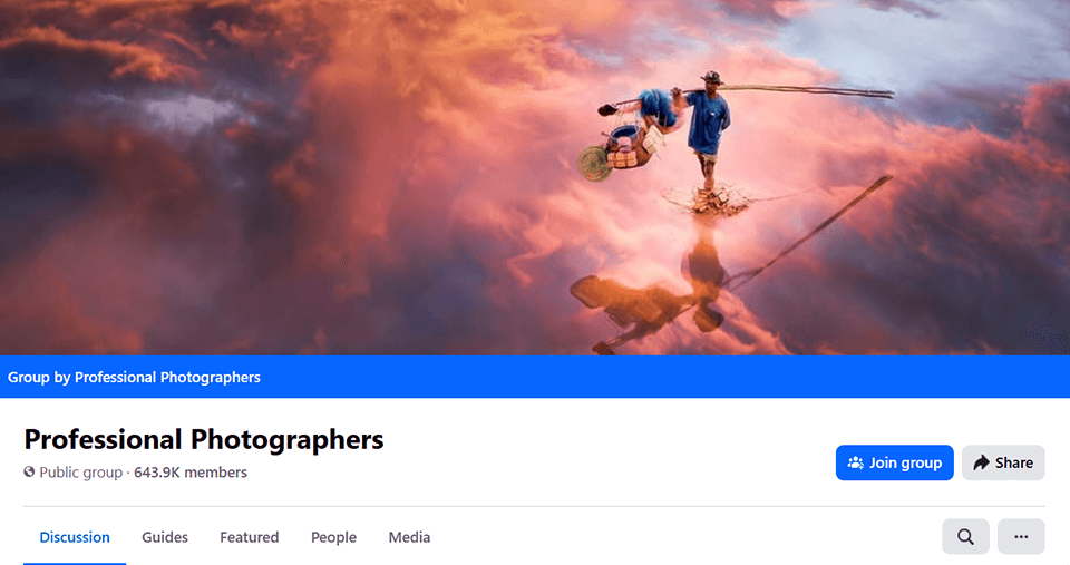 professional photographers facebook photography group