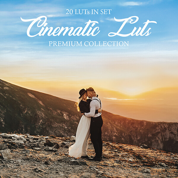 banner profissional cinematográfico luts