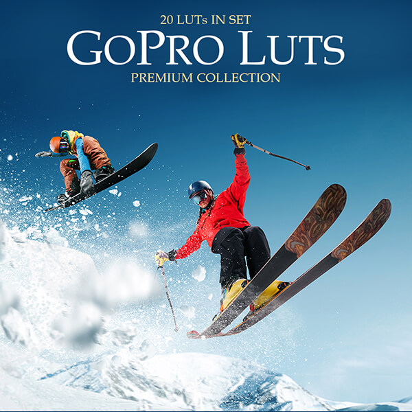 banner gopro luts profissional