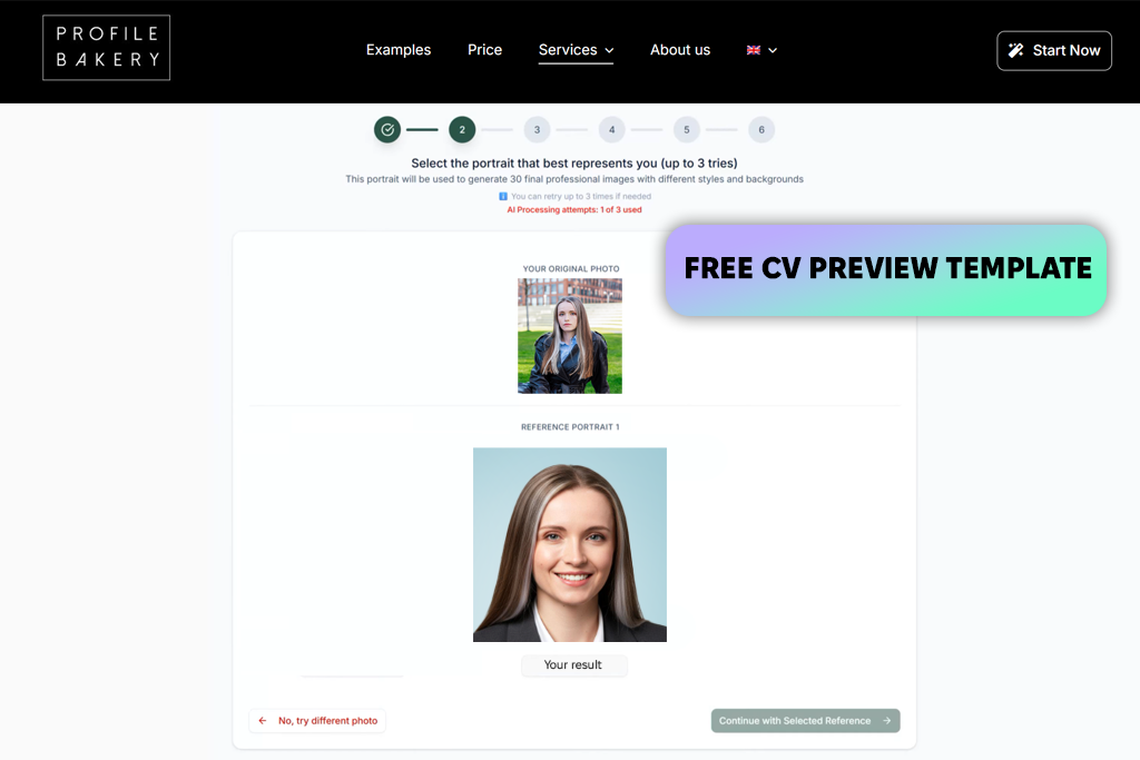 profile bakery ai headshot generator
