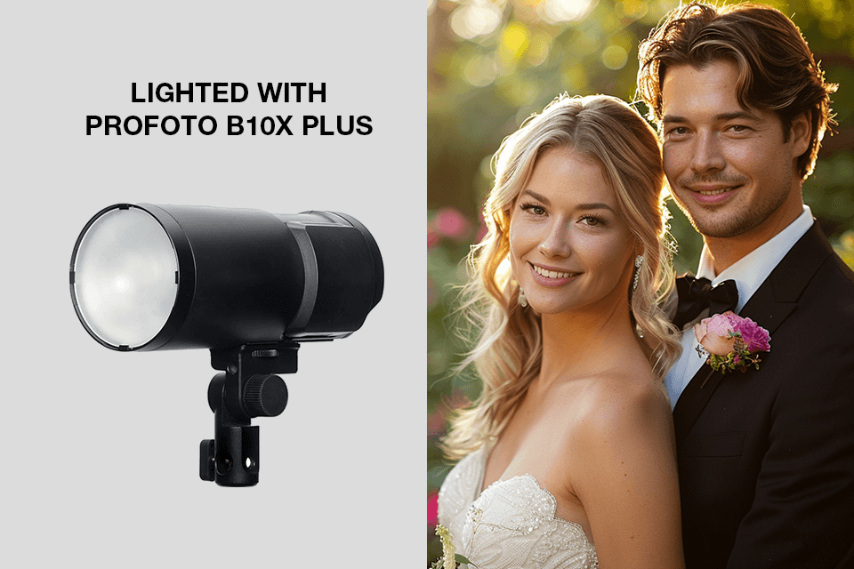 profoto b10x plus strobe lights for photography