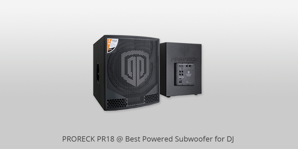 best active subwoofer for mobile dj