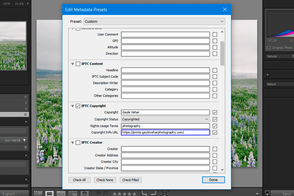 protect photos online registration