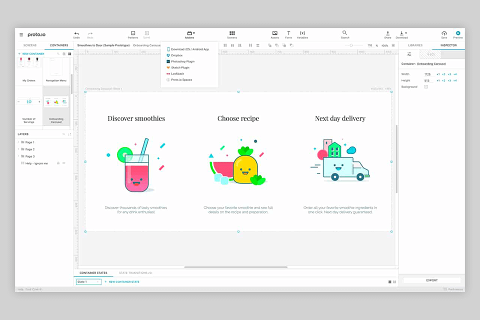 proto io invision alternative interface