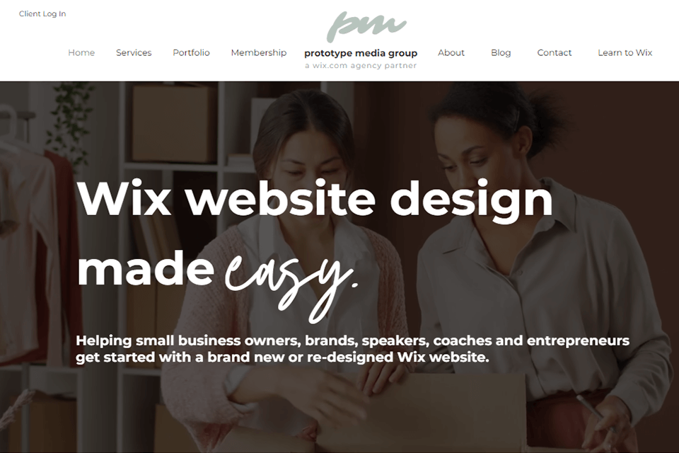 prototype media group website