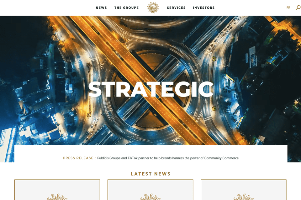 publicis groupe ad agency interface
