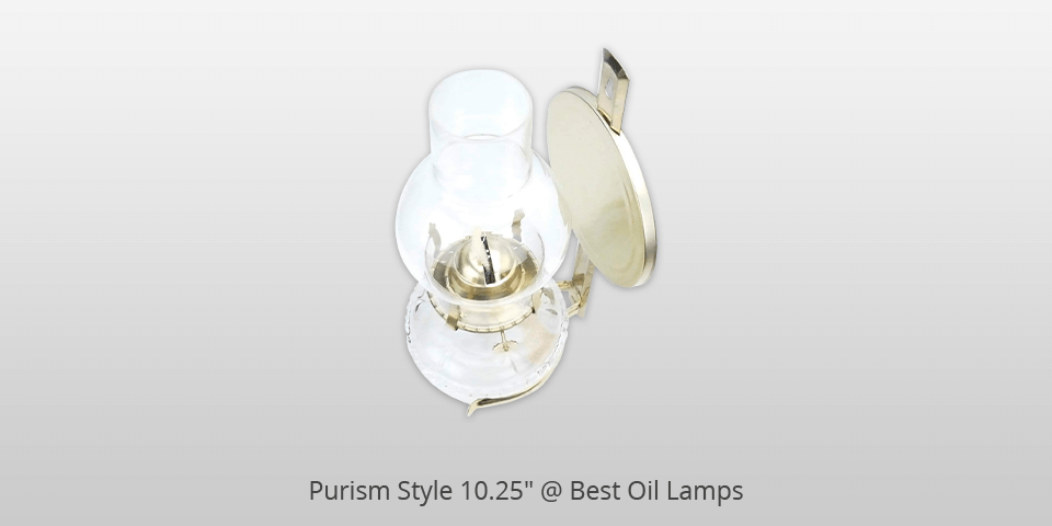  Vermont Lanterns Brass Mini Small Oil Lamp 5.75