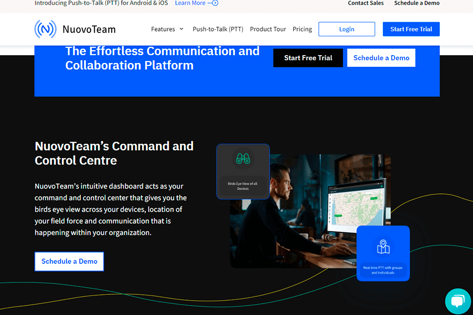 push-to-talk app tracking