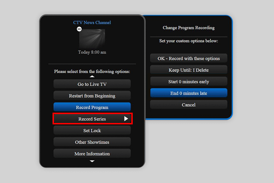 pvr how to record iptv