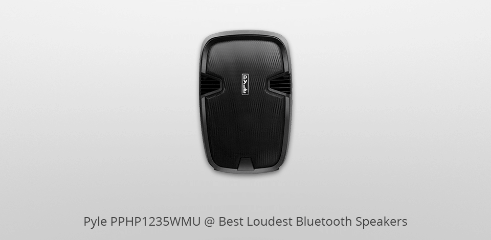 pyle pphp1235wmu loudest bluetooth speakers