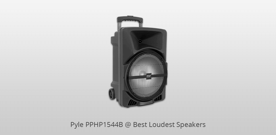 pyle pphp1544b loudest speakers