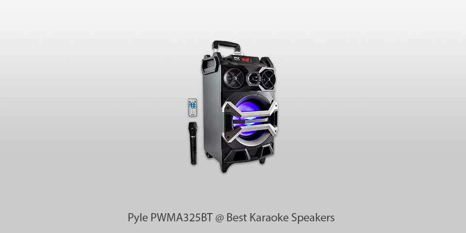 pyle pwma325bt karaoke speakers